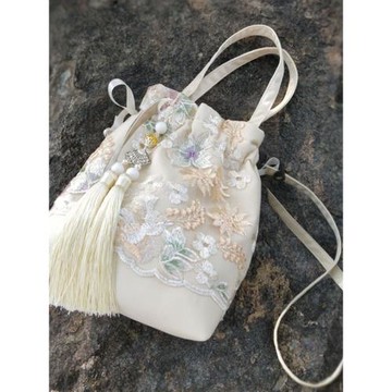 芬芳之品原創刺繡包復古風中式包袋斜挎單肩手提女包小