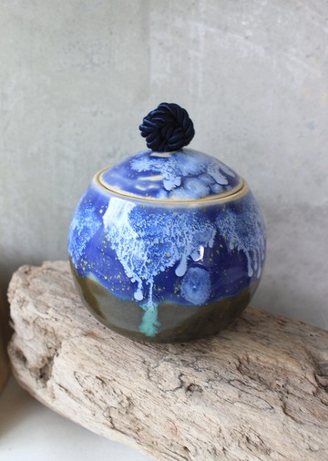 陶瓷珠寶盒 | 珠寶收納盒 | 帶蓋小罐