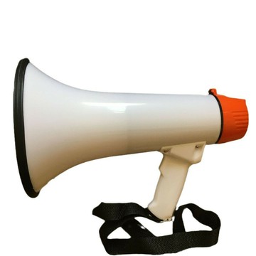 廠家批發大功率播報器擴音喊話器19S鋰電USB宣傳叫賣器喇叭【宜家良品百貨】