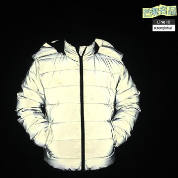 【夜光反光】麵包服 棉服 棉衣 外套 羽絨棉服 冬季棉服 男女同款 歐美寬鬆大碼 加厚保暖 夜跑防風