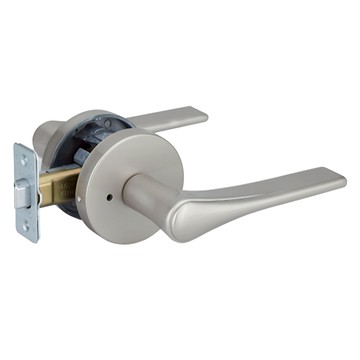 Mprice 按鈕式房門把手 蜂蜜灰  1個