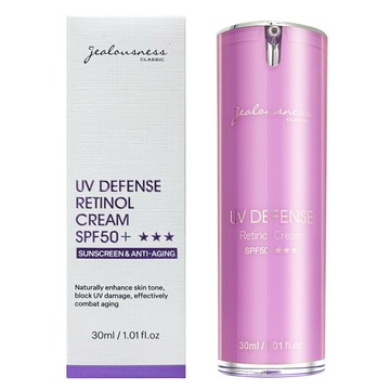 jealousness 婕洛妮絲 鳶尾花A醇防曬素顏霜 SPF50+ 30ml  1個  不適用