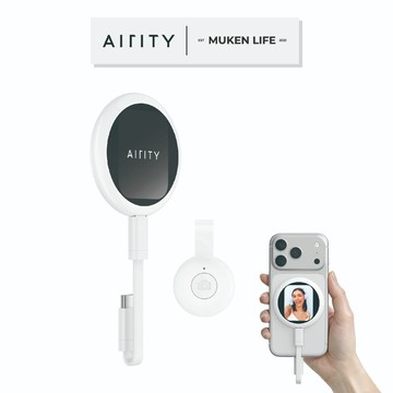 AIRITY｜磁吸自拍螢幕 MagSafe後鏡頭預覽鏡 手機外接副螢幕 Vlog/直播/旅拍必備 iPhone通用
