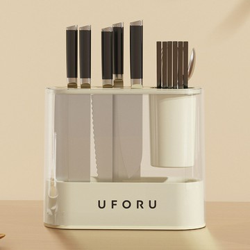 免運 廚房整理架 收納架 五谷雜糧 刀架置物架家用廚房組合裝多功能筷子刀具收納架一體刀架2022新款 可開發票