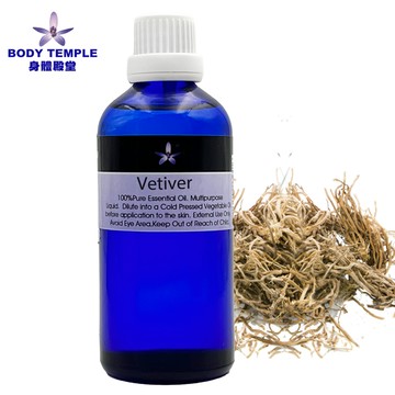 Body Temple 岩蘭草(Vetiver)芳療精油100ml