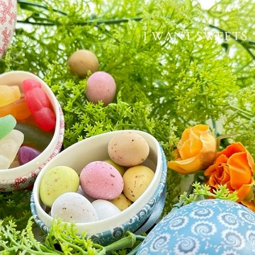 【英國糖果屋】Sanderson 桑德森小彩蛋糖果禮盒 - 3款入 ( 英國糖迷你包3包入 )