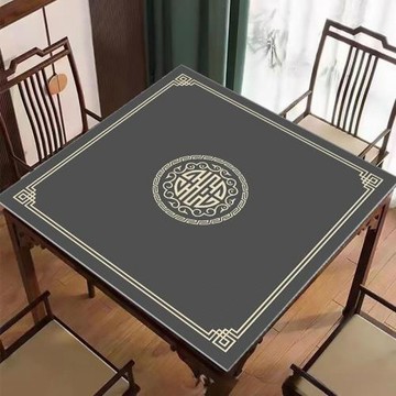 蛋墊子易餐桌墊方桌耐臟中式加厚打理防滑墊麻將墊比賽圓形專用摜