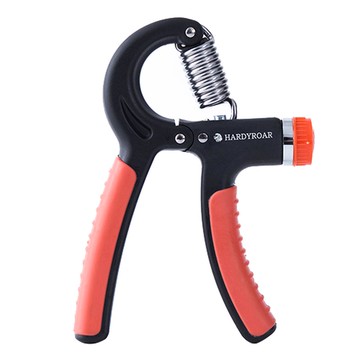 HardyRoar 高級靜音握力器  紅色 + 黑色  1個  均碼