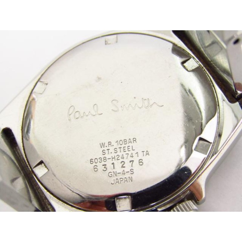 Paul smith ポールスミス 腕時計 6038-H24741 TA 購入 - 時計