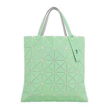 ISSEY MIYAKE BAO BAO LUCENT 6x6 霧面雙色托特包(淺綠色綠色)