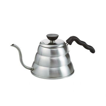 不鏽鋼咖啡手沖壺 手沖咖啡壺 HARIO日本原裝進口不鏽鋼滴濾式細口咖啡手沖壺長嘴壺云朵壺VKB【HZ73335】