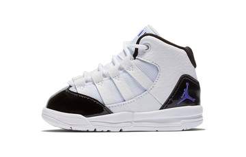 TD AIR JORDAN MAX AURA WHITE BLACK PURPLE