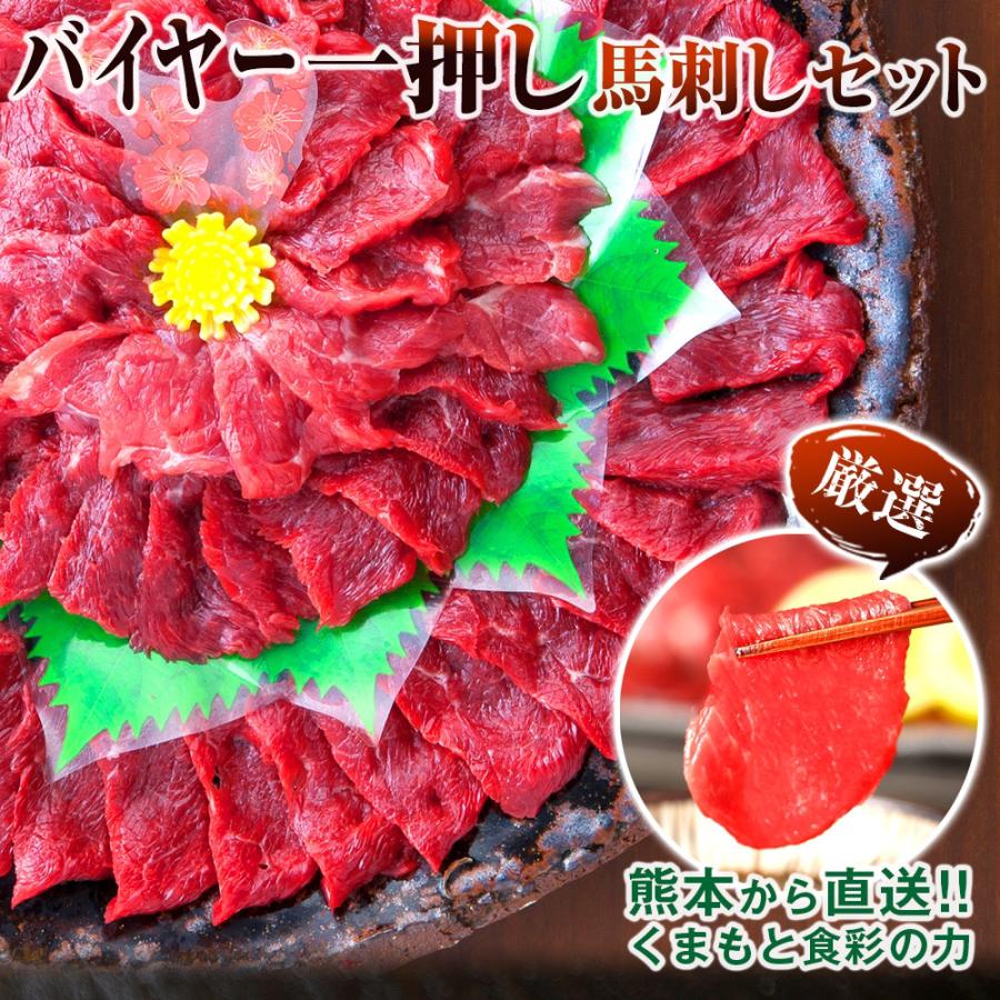 カナダ産  馬刺し特選赤身  500g  馬肉 熊本 ブロック肉 10人前 高級 訳あり 赤身 ばさし 本場