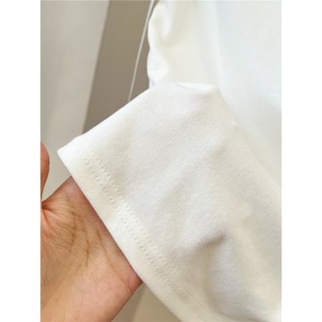 白色蕩領t恤女夏季新款美式復古辣妹抽繩收腰短款一字領無袖上衣