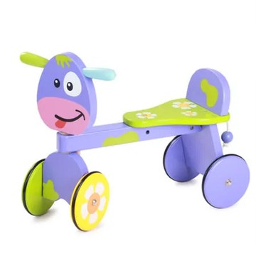 兒童木製學習四輪滑步車(BB1001)