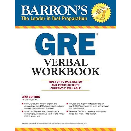 GRE Verbal Workbook (Barron's Test Prep)