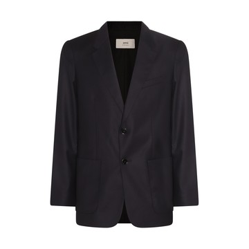 Ami Paris - Navy Wool Blazer