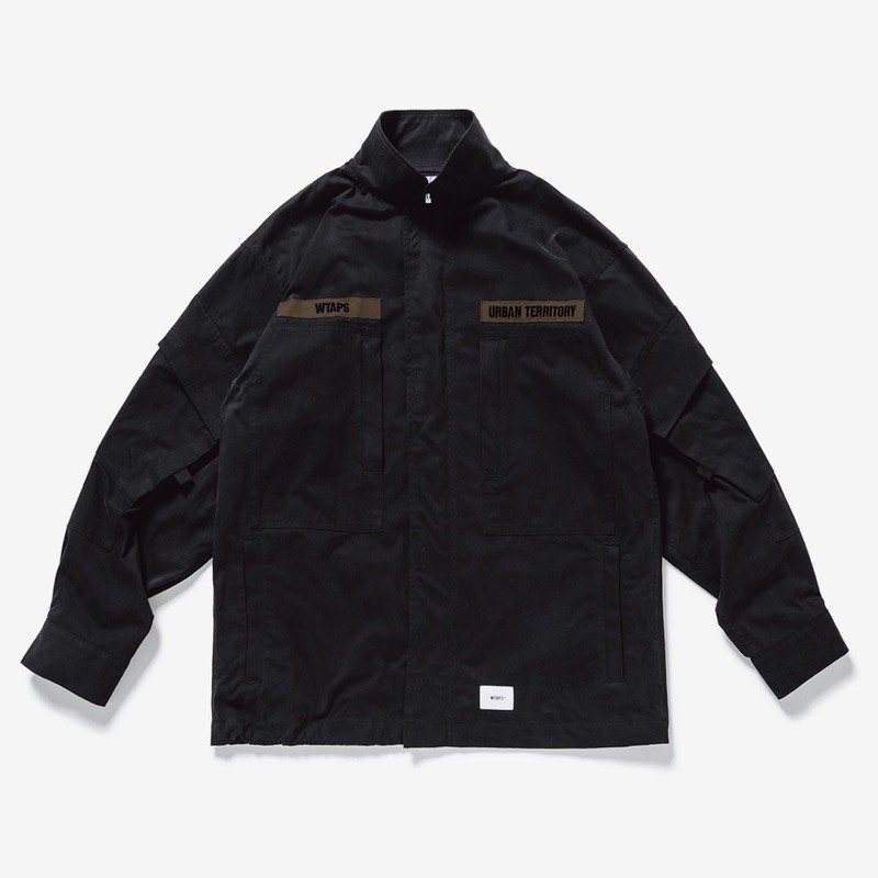 WTAPS 21SS D90 JACKET NYCO TUSSAH 黑S推薦| (舊)蝦皮-購物