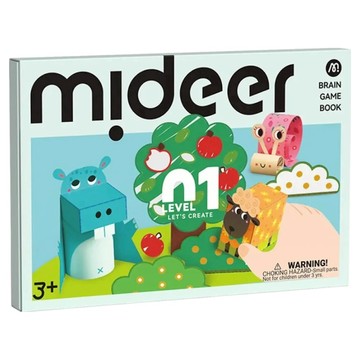 mideer 美術創意書 腦力啟蒙 LEVEL1  腦力啟蒙 LEVEL 1