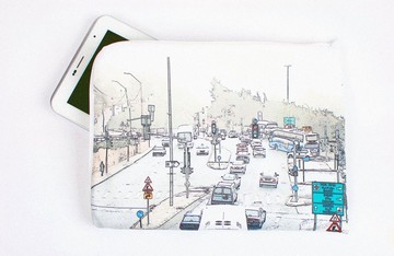 Jerusalem耶路薩冷。winter-- 平板電腦保護套