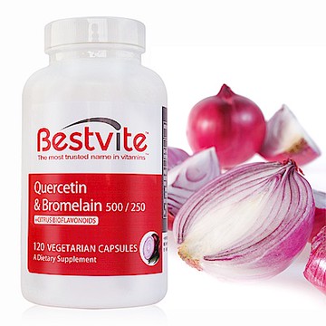 【Bestvite】必賜力洋蔥萃取物含槲黃素膠囊1瓶(120顆)