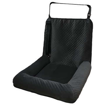 上手家居 寵物車用床 寵物汽車墊  53 x 50 x 10cm  黑灰色  1個