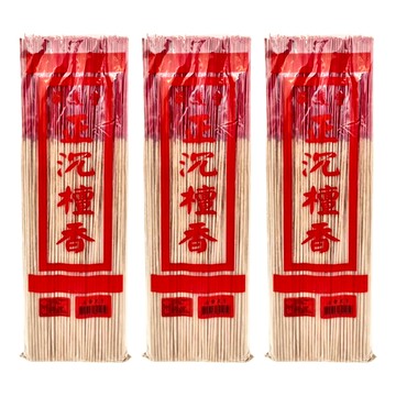 華慶堂 正沉檀香 尺三 12兩裝 (祭祀用香、拜拜香)  3包