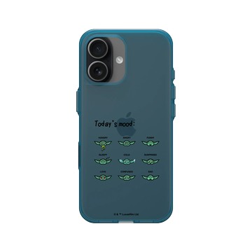 iPhone 17 Clear (相機按鈕) 夜幕藍 - Star Wars - The Mandalorian - 古古的心情