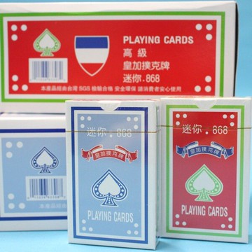 台灣製撲克牌 868 皇加撲克牌 /一件24支入(一支12副)共288副入(定20) MIT製 迷你 標準樸克牌 -來【APP滿額下單10%點數(單一帳號最高5000點)】1/31止