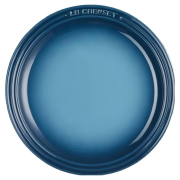 LE CREUSET 圓盤  水手藍  1個  23cm