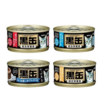 愛喜雅AIXIA 主食黑罐 黑缶 80g 貓罐頭