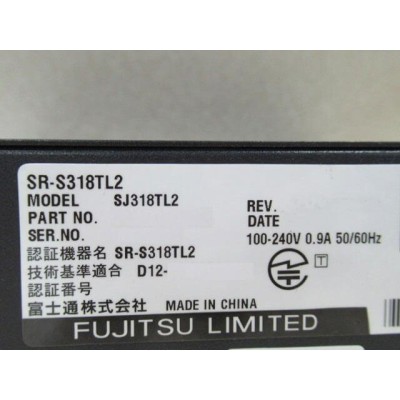 富士通 新▲Ω 保証有【 SR-S318TL2 】富士通 FUJITSU セキュアスイッチ 1000BASE-T 18ポート ギガビットＬ２スイッチングHub 5台セット