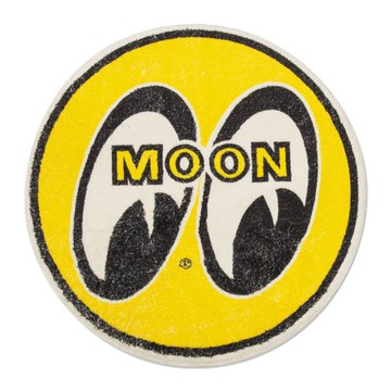 MOONEYES - MG934EY EYEBALL FLOOR MAT 蓬鬆毛絨 止滑室內墊 / 浴室地墊 / 腳踏墊