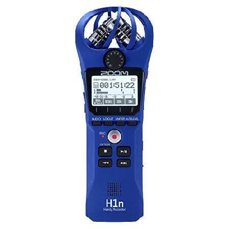 Zoom H1n Handy Recorder Blue Edition（並行輸入品）