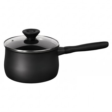 MEYER 美亞 鎧甲系列 導磁不沾單柄湯鍋 含蓋 3L  18cm  鎧甲黑  1個