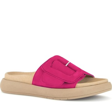 GABOR PINK CASUAL OPEN SLIPPERS 粉色女款鞋子