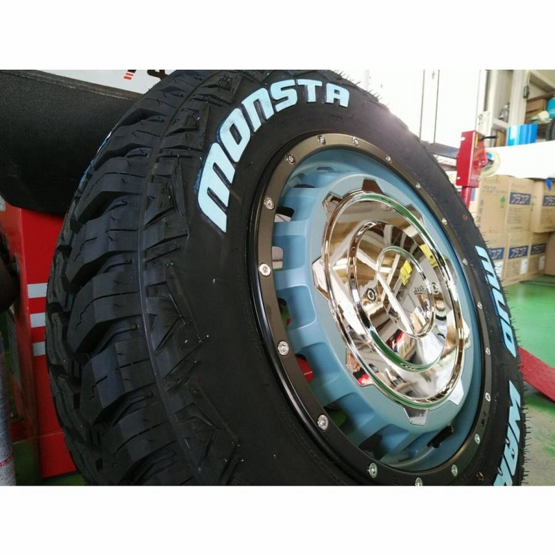 ハイエース 200系 人気 タイヤホイール MONSTA モンスタ マッド