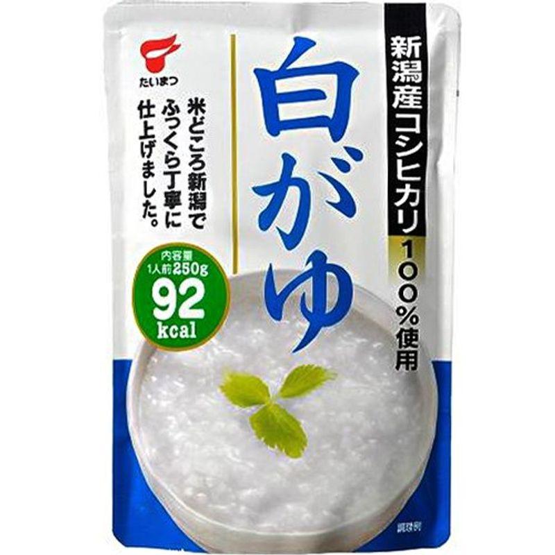 たいまつ食品 白がゆ 250g×10個