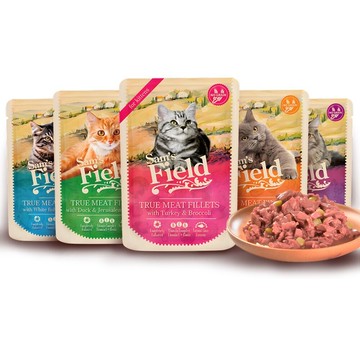 憶馨嚴選sams field 無穀主食貓餐包 85g 貓餐包 貓主食 貓主食餐包 主食貓餐包