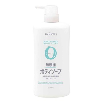 Kumano Oil & Fat Pharmaact Additive-Free Body Soap 600ml