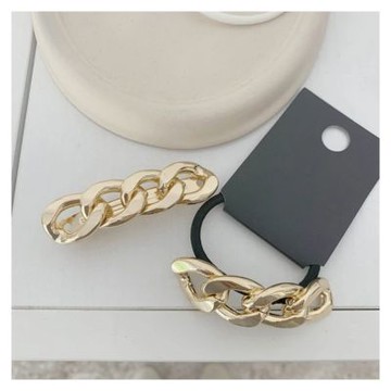 【HERA 赫拉】環環相扣鍊條合金款髮飾組 HRA64