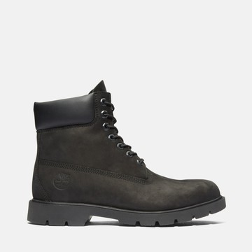 Timberland 男款黑色經典磨砂革6吋靴|19039001