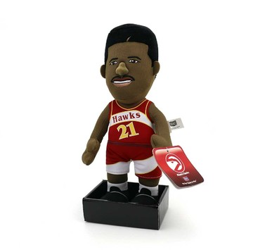 【毒】NBA Bleacher Creature 老鷹隊 Dominique Wilkins 人偶 絨毛娃娃【領券折222｜Cube卡+APP下單最高10%回饋】