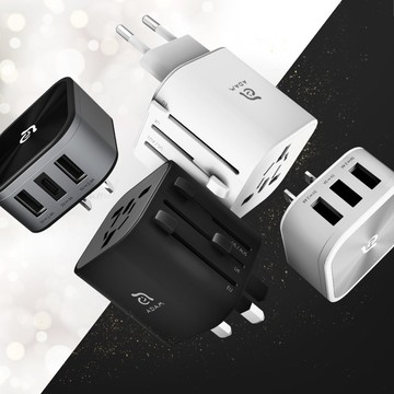 OMNIA T3 六合一充電器 附萬國轉接頭
