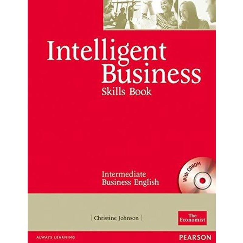 Intelligent Business Intermediate Skills Book with CD-ROM [ペーパーバック] JOHNSON