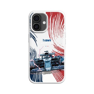iPhone 16 SolidX 白 - Alpine - BWT Alpine Formula One Team A524 France