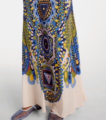 La DoubleJ Marlene silk maxi dress