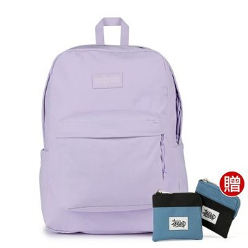 JANSPORT SUPERBREAK PLUS FX 校園系列後背包 -柔和紫