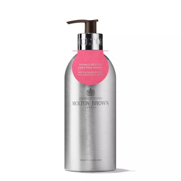 【短效】Fiery Pink Pepper_Bath & Shower Gel_Infinite Bottle_400ml_炙烈粉椒沐浴膠無限瓶（效期:20264）