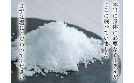 深海の恵み 関門の塩 合計1000g (100g×10袋) ミネラル 塩 調味料 塩分濃度86.1％ カルシウム マグネシウム カリウム しお 少量 小分け